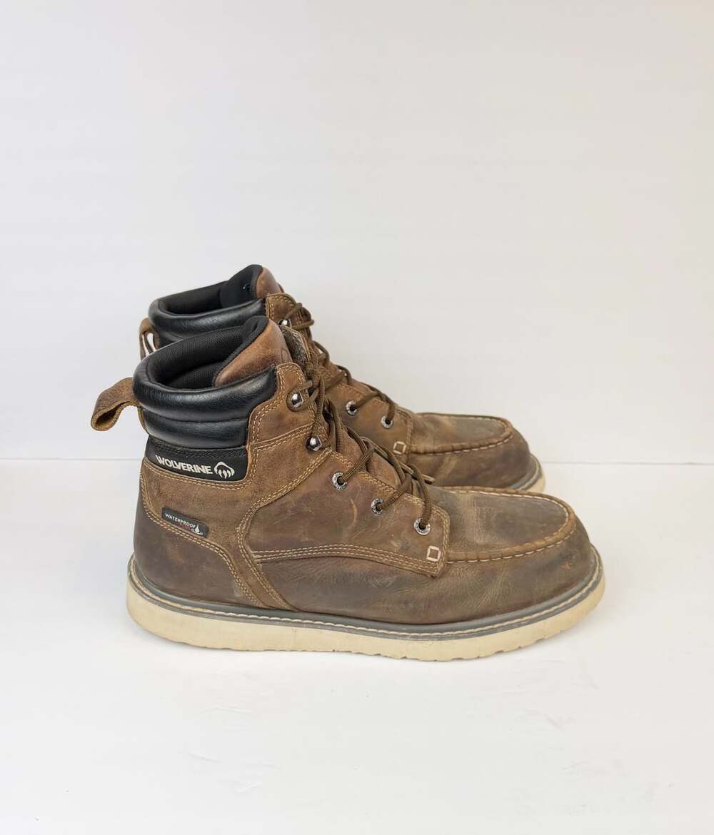 Wolverine Trade Wedge Waterproof Boots Size 13M Brown